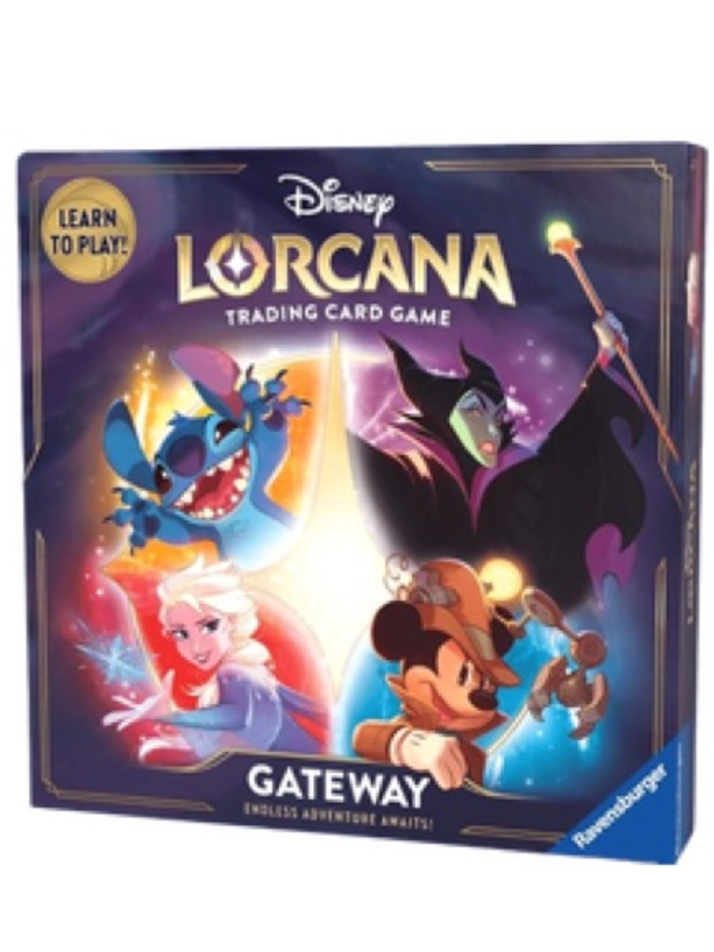 Ravensburger Disney Lorcana Collectible Gateway Board Game, Ages 8+, NWT
